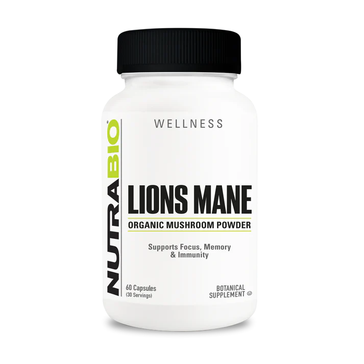Organic Lions Mane (500mg) - 60 Capsules
