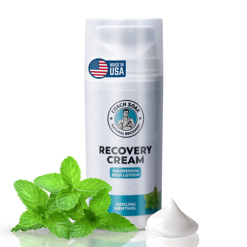 Coach Soak Magnesium Recovery Cream - checkout actie
