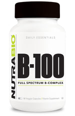 Complexe de vitamine B-100 - 90 gélules végétales