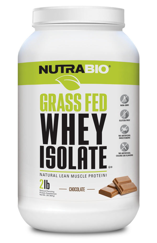 Grass-Fed Whey Protein Isolate - Protein Powder - 900 grams 