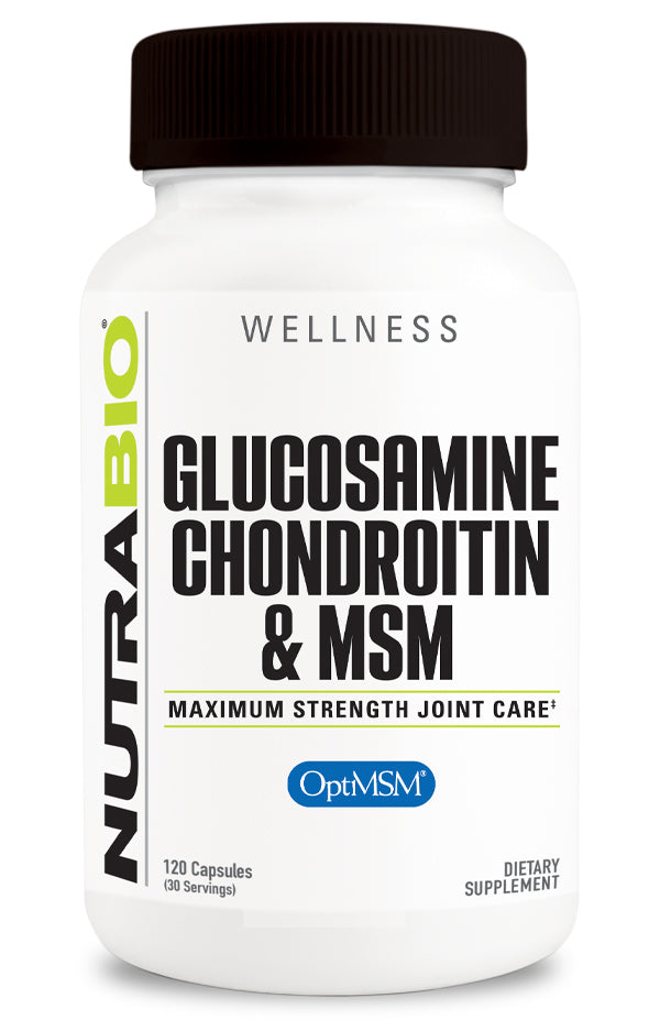 Glucosamine Chondroitin &amp; MSM - 120 Vegetable Capsules