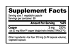 Kupferchelat (Kupfer) 3 mg – 90 pflanzliche Kapseln