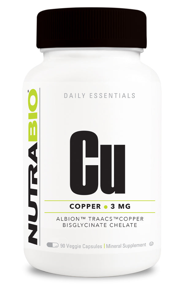 Copper Chelate (Copper) 3 mg - 90 Vegetable Capsules