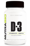 Vitamine D (2000 UI) - 150 gélules végétales