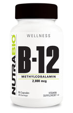 Vitamin B-12 (2000mcg) - 90 Vegetable Capsules 