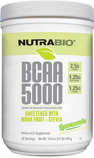 BCAA Natural Powder - Workout Powder - 60 Servings