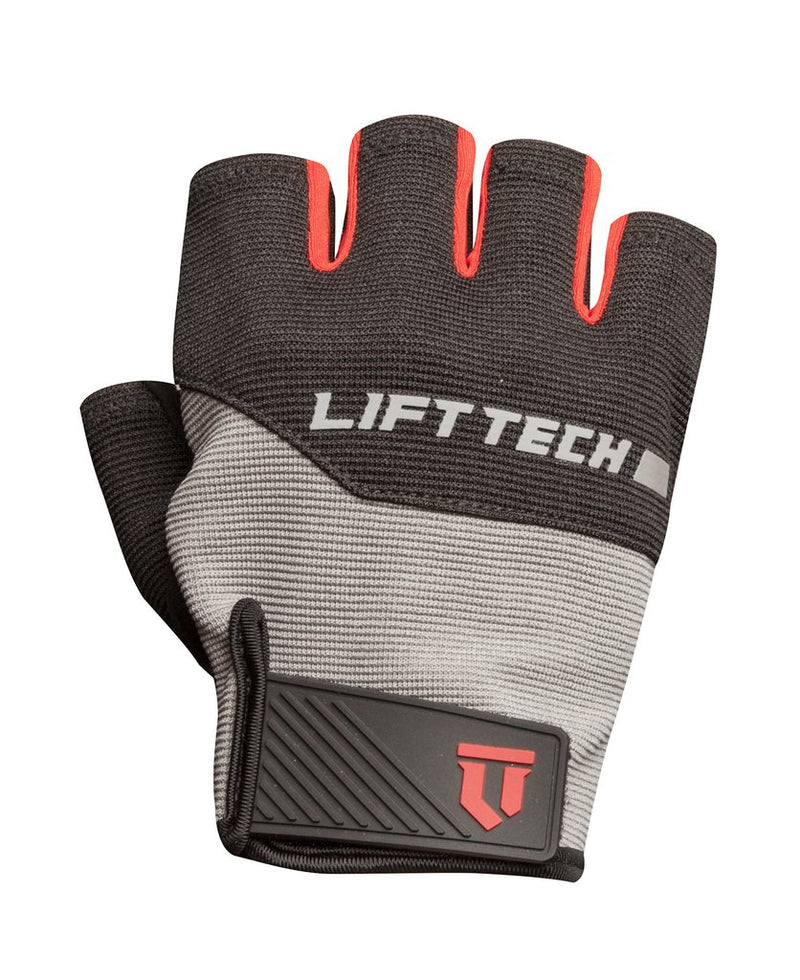 Mens Classic Glove- Grey/Red